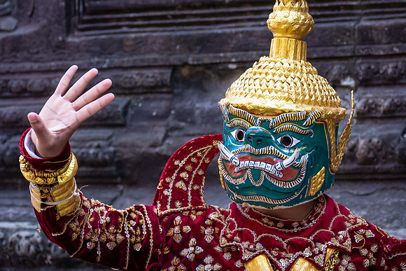 Modern Apsara Dancer