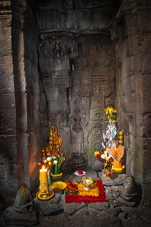 Secret room of the Goddess, Preah Kahn