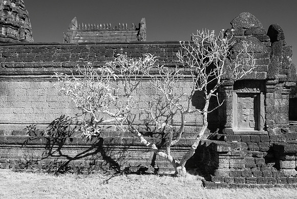 Banteay Samre Temple, Infrared