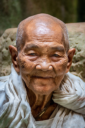 Old man at Preah Kahn