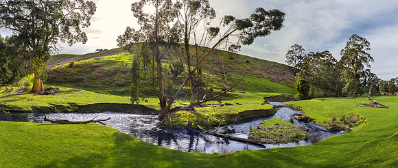 Barham River Panorama