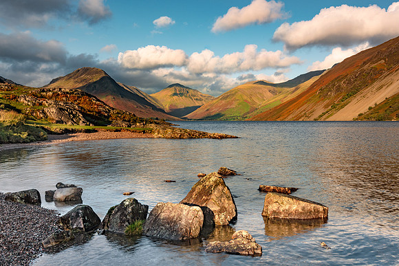 "Last light at Wastwater"