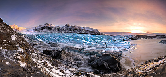 "Svinafellsjokull Panorama"