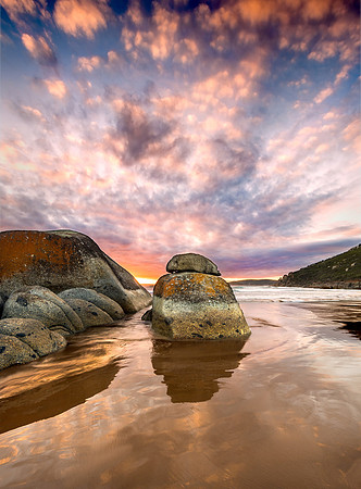 "Whisky Beach Sunset I"
