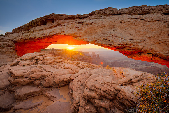 "Dawn at Mesa Arch"