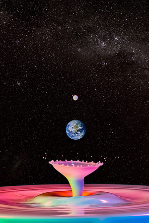 "The Earth and the Moon"