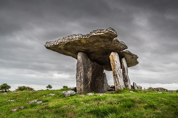 Poulnabrone Dolmen, the Burren