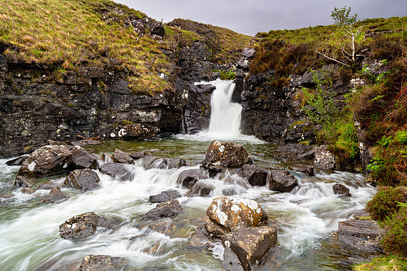Glenbrittle Waterfall 2, Skye
