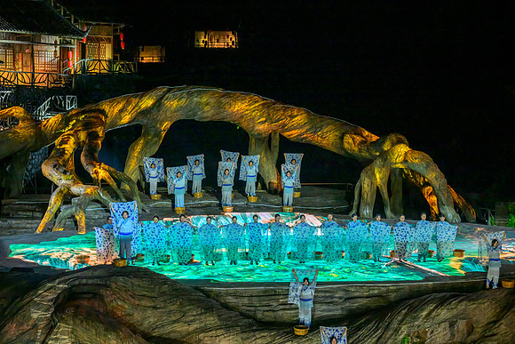 Tianmen Mountain Foxy Lady Stage Show, Zhiangjiajie VI