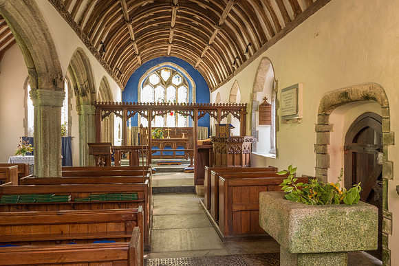 St Juliot's Interior