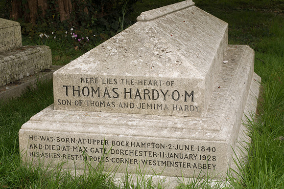 Hardy's Grave in Dorset.