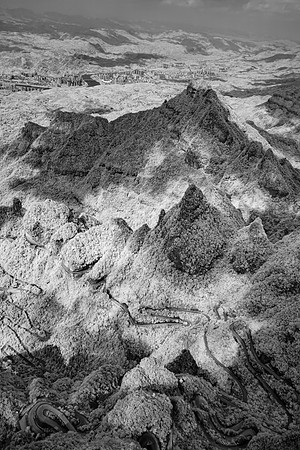 View from Tianmen Mountain in Infra-red II