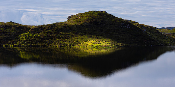 Morning Light Panorama, Harris