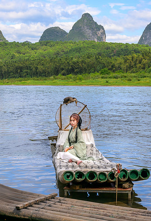 Posing with the Cormorants II