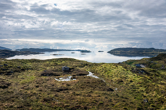 East Loch Tarbert from Meavag, Harris