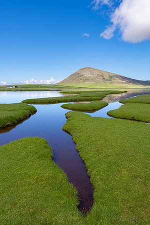 Ceapabhal from Northton Saltings II, West Harris